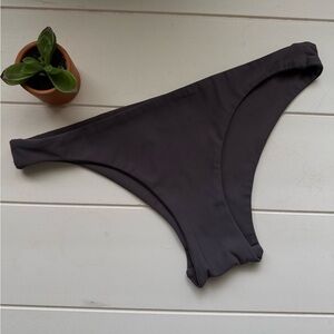 Classic Charcoal Grey Women's Swim Bottom